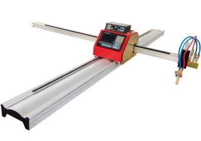 Trashësi me shpejtësi të lartë 0.3-150mm flakë portative CNC / makinë prerja plazma
