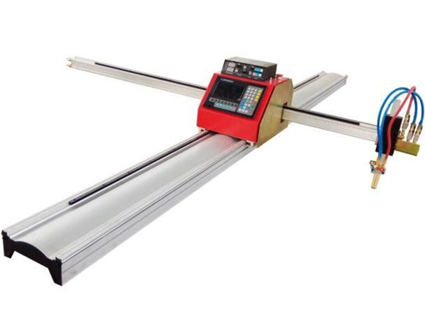 Trashësi me shpejtësi të lartë 0.3-150mm flakë portative CNC / makinë prerja plazma