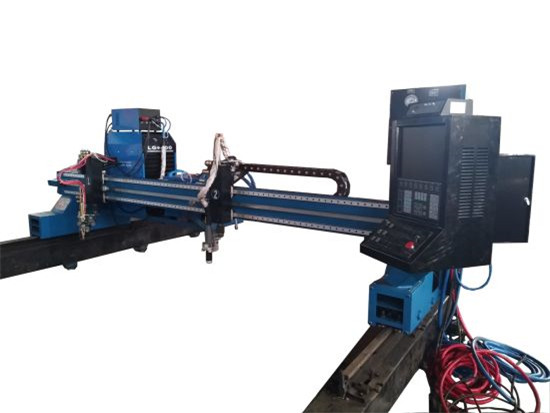 Makineria e prerjes së plazmës me cilësi të lartë CNC me gjenerator dhe rrotullues për metal